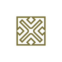 Initial logo letter X company design