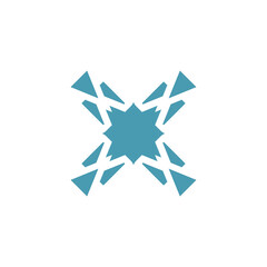 Initial logo letter X company design