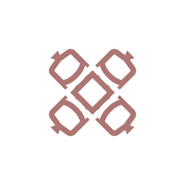 Initial logo letter X company design