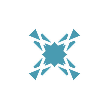 Initial logo letter X company design