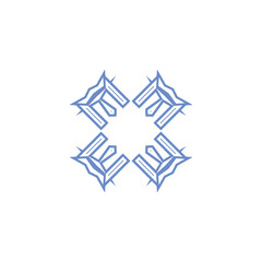 Branding identity corporate vector logo X design