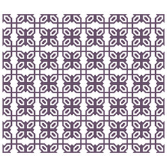 Seamless pattern fence decoration
