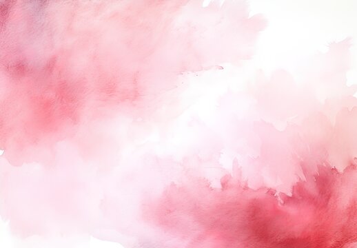 Pink abstract watercolor background © candra