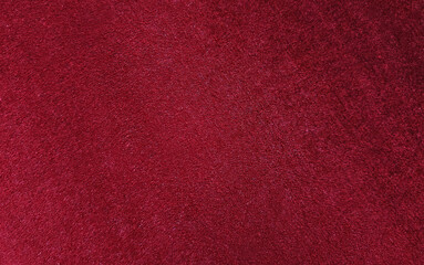 Red velvet fabric background in a luxurious style