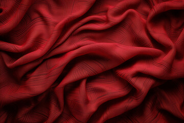Fototapeta premium Rippled fabric texture