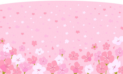 a pink grassland