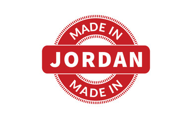 Obraz premium Made In Jordan Rubber Stamp