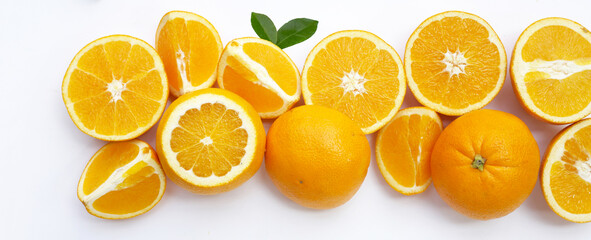 Fresh orange fruit, high vitamin c