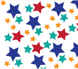 seamless pattern with stars