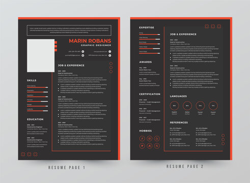 Resume Graphic Designer 