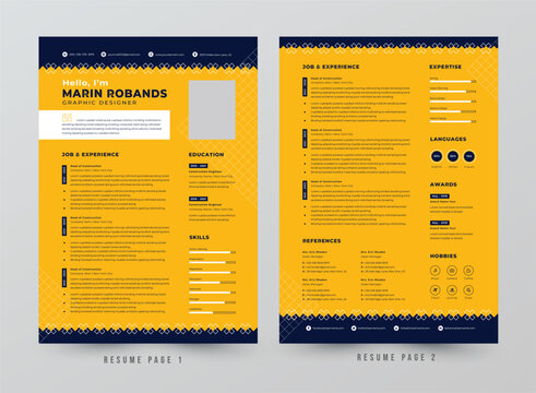 Resume Graphic Designer 