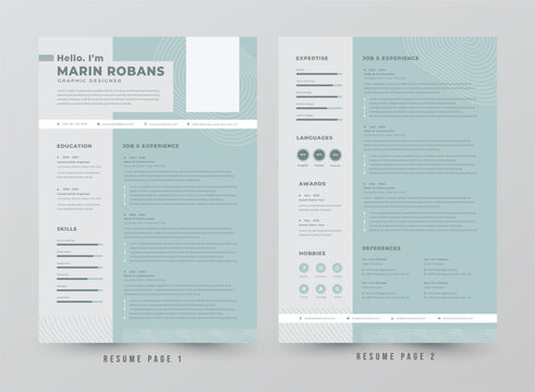 Resume Graphic Designer 