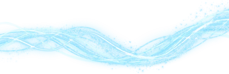 Gordijnen transparent blue sparkling elegant light line element © irham