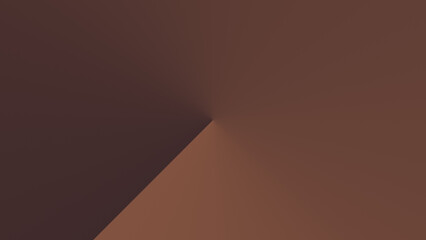 4K UHD Simple Dark Brown Gradient Wallpaper. Minimalist Abstract Angular Gradient Background. 4th Variant