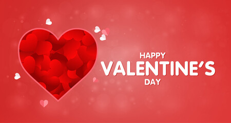 Happy valentines day background