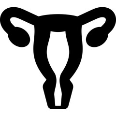 Naklejka premium Uterus Icon