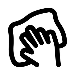 Wipe Line Icon