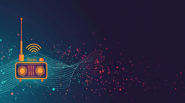 Greeting Card and Banner Design for World Radio Day