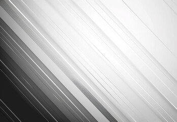 Obraz premium Abstract background diagonal speed motion light grey and white stripe lines. You can use for ad, poster, template, business presentation