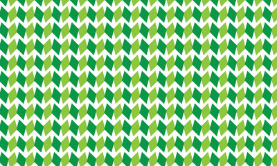 abstract seamless green rhombus pattern art.