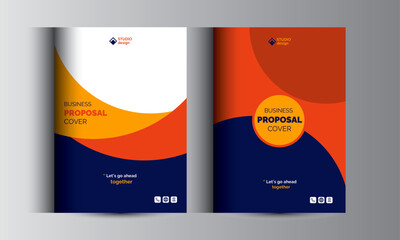 Corporate Business Proposal Cover Design Template Concepts