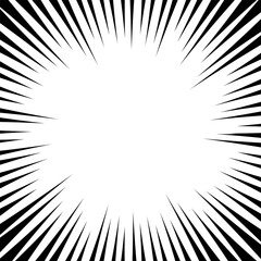 Fototapeta premium background comic book manga black and white