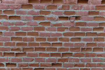red brick wall