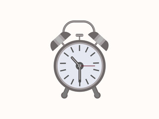 alarm clock ring watch vector drawing