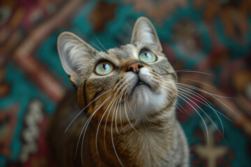 An Egyptian whiskers of a charismatic cat
