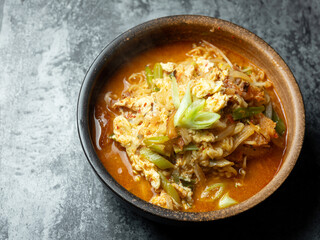 Bean Sprout and Dried Pollack Hangover Ramyeon	