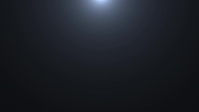 White light lens flares art animation background on black background overlay