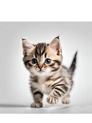 近づいてくる子猫
