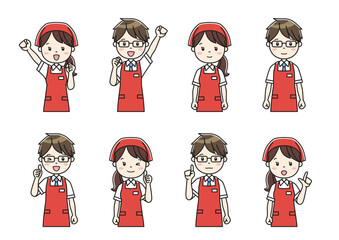 職業別人物イラスト24　Clip art of person by occupation