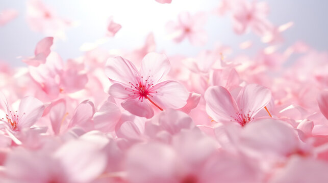 桜の花のイメージ背景