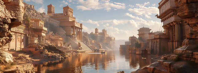 The lost city of Atlantis