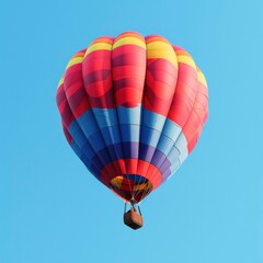 Naklejka premium Hot air balloon