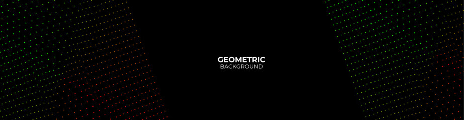 Dark deep black dynamic abstract vector background with diagonal lines. Modern creative halftone premium gradient. 3d cover of business presentation banner for sale event night party.dots particles.