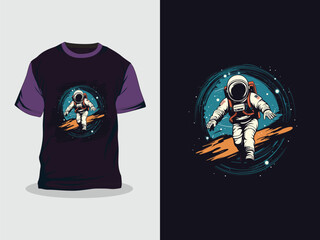 creative vector t-shirt and sticker concepts design