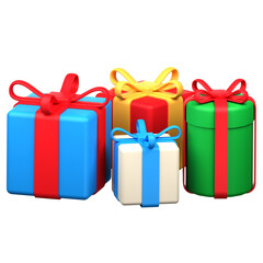 Gift Boxes 3D Icon