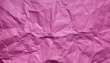 Fototapeta premium Isolated crumpled sheet paper in attractive wine color, texture for new gift.