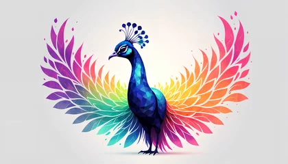  colorful peacock © artmozai