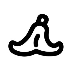 Banana Line Icon