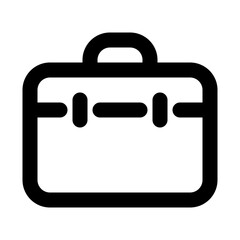 Briefcase Line Icon