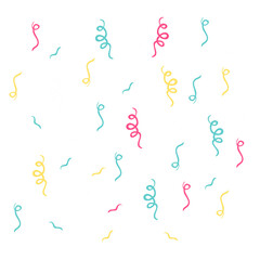  colorful confetti vector 