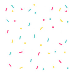  colorful confetti vector 