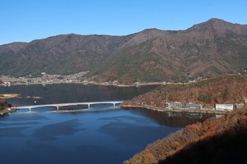 December 1, 2023: Viewing Mount Fuji at Tenjozan Park, Japan