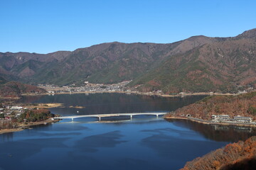 December 1, 2023: Viewing Mount Fuji at Tenjozan Park, Japan