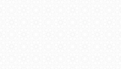 islamic background with arabic hexagonal ornament and arabian seamless geometric pattern texture use for ramadan wallpaper and eid banner
