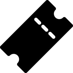 cruise ticket icon illustration