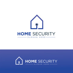 Smart Home Security Logo Design